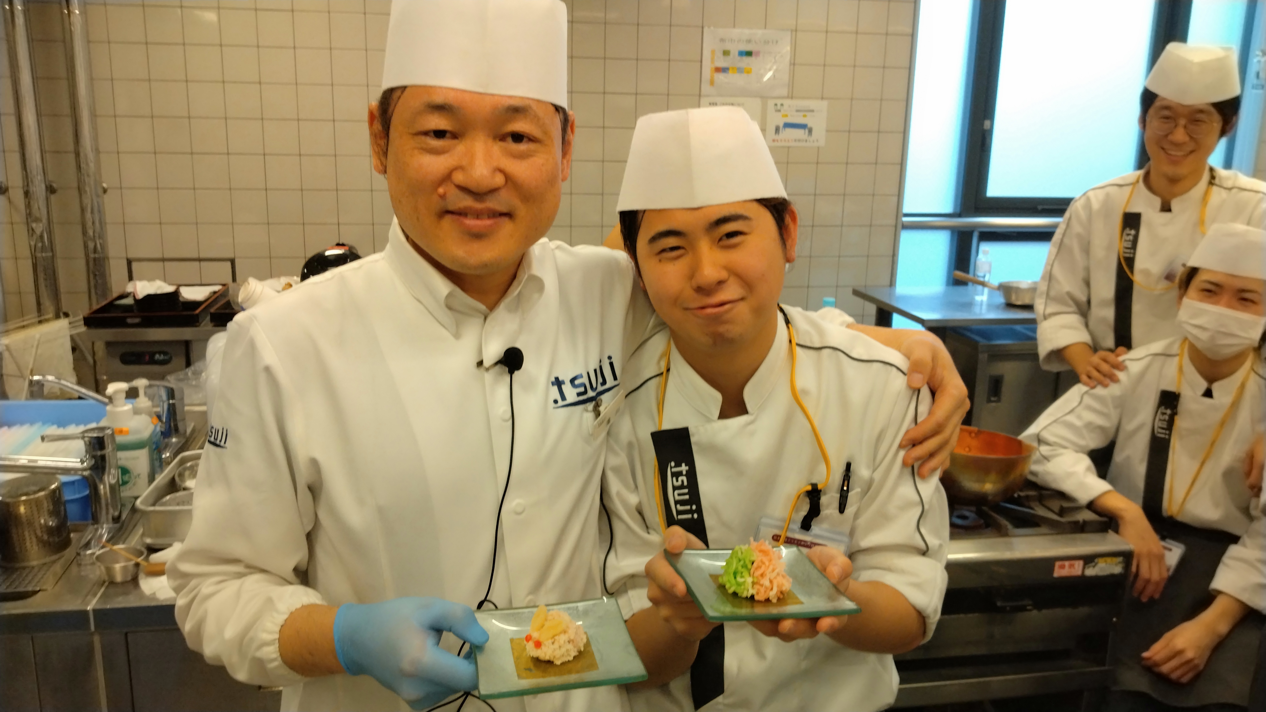 「2年生になったばかりの個人実習の授業風景をお届けします」日本料理だけを学ぶ辻調！ 日本料理クリエイティブ経営学科のブログ１